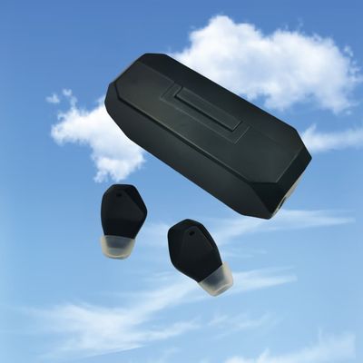 Bantuan Pendengaran Otomatis yang Tidak Terlihat di Saluran Telinga 113dB Pembatalan Kebisingan Bantuan Pendengaran Bluetooth