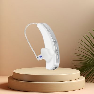OTC Air Conduction Hearing Aid 200Hz Otomatis Noise Cancelling Bluetooth Alat bantu dengar