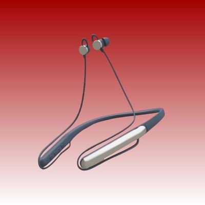 Volume besar di atas alat bantu dengar 1.7mA Amplifier headset hitam untuk gangguan pendengaran