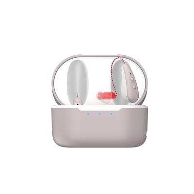 Perangkat Bantu Pekak Digital Invisible 60 jam Baterai 115dB Output Suara