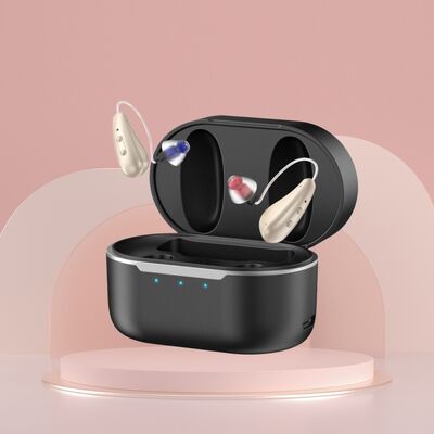 BTE Digital ITC CIC Alat bantu dengar ukuran kompak 28.4mm 9.9mm 7.6mm Cocok untuk solusi pendengaran profesional