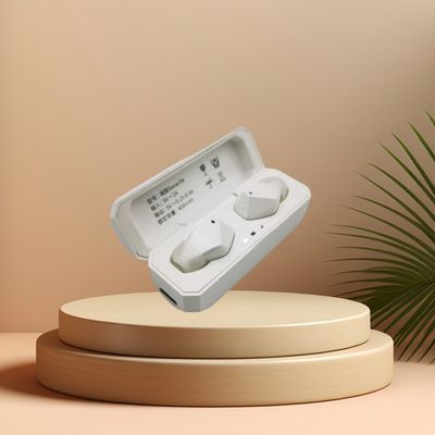 FDA Mini Digital Hearing Device Long Standby ITC Alat bantu dengar dengan Bluetooth 1.7mA