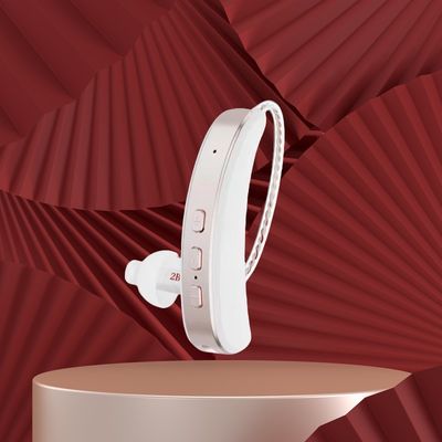 32 Saluran Alat Bantu Pendengar Digital Alat Bantu Pendengar Isi Ulang Masalah Echo 3.7V