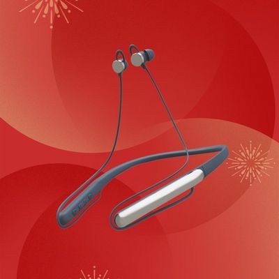 Noise Canceling Bluetooth OTC Alat bantu dengar IPX5 Amplifier Digital Otomatis 80H Baterai