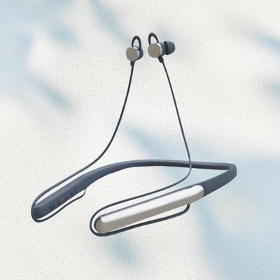 Alat bantu dengar Bluetooth yang tergantung di leher dengan daya tahan baterai 80 jam dan pembatalan kebisingan