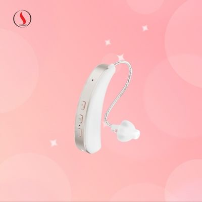 Di Balik Telinga Alat Bantu Mendengar Digital Invisible Dengan Pembatalan Kebisingan Dan Penindasan Menjerit