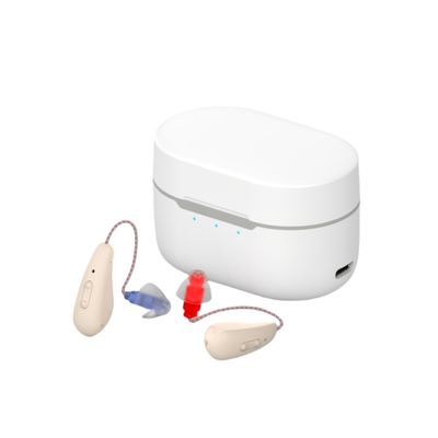 Y03A Alat bantu dengar BTE digital dengan pembatalan kebisingan untuk orang tua