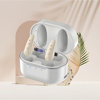 Bantuan Pendengar OTC Beige atau Custom dengan Sertifikasi CE 4 Program Memastikan Dukungan Pendengar yang Efektif dan Pas yang Nyaman