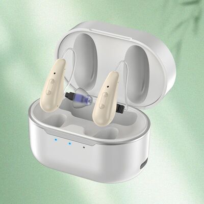 Alat Bantu Dengar OTC 5 Tingkat Tipe BTE Menggabungkan 16 Saluran untuk Meningkatkan Kinerja Pendengaran dan Mengurangi Kebisingan Latar Belakang